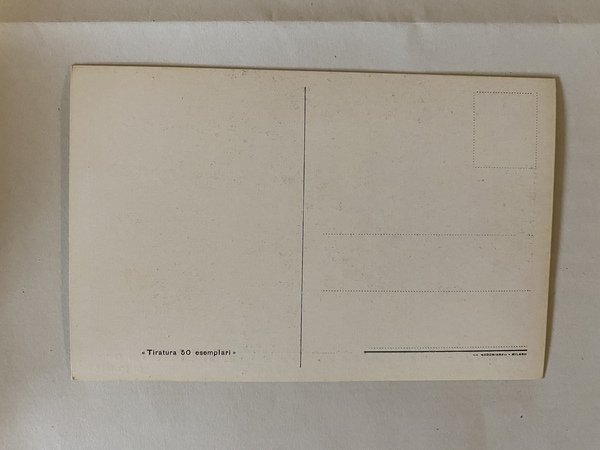 Cartolina Equipaggio del Caproni 450 (Asso di picche 1151) Cap. …