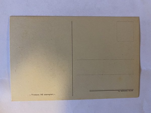 Cartolina Scuola Caproni di Vezzola Ticino nel 1922 Sfilata di …