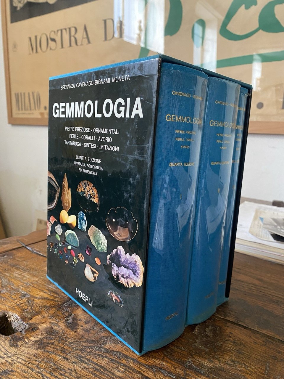 Cavenago Speranza Moneta Bignami Gemmologia Milano Hoepli 1980