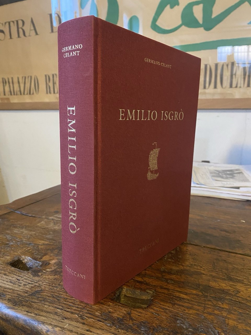 Celant Germano Emilio Isgrò Roma Treccani 2019