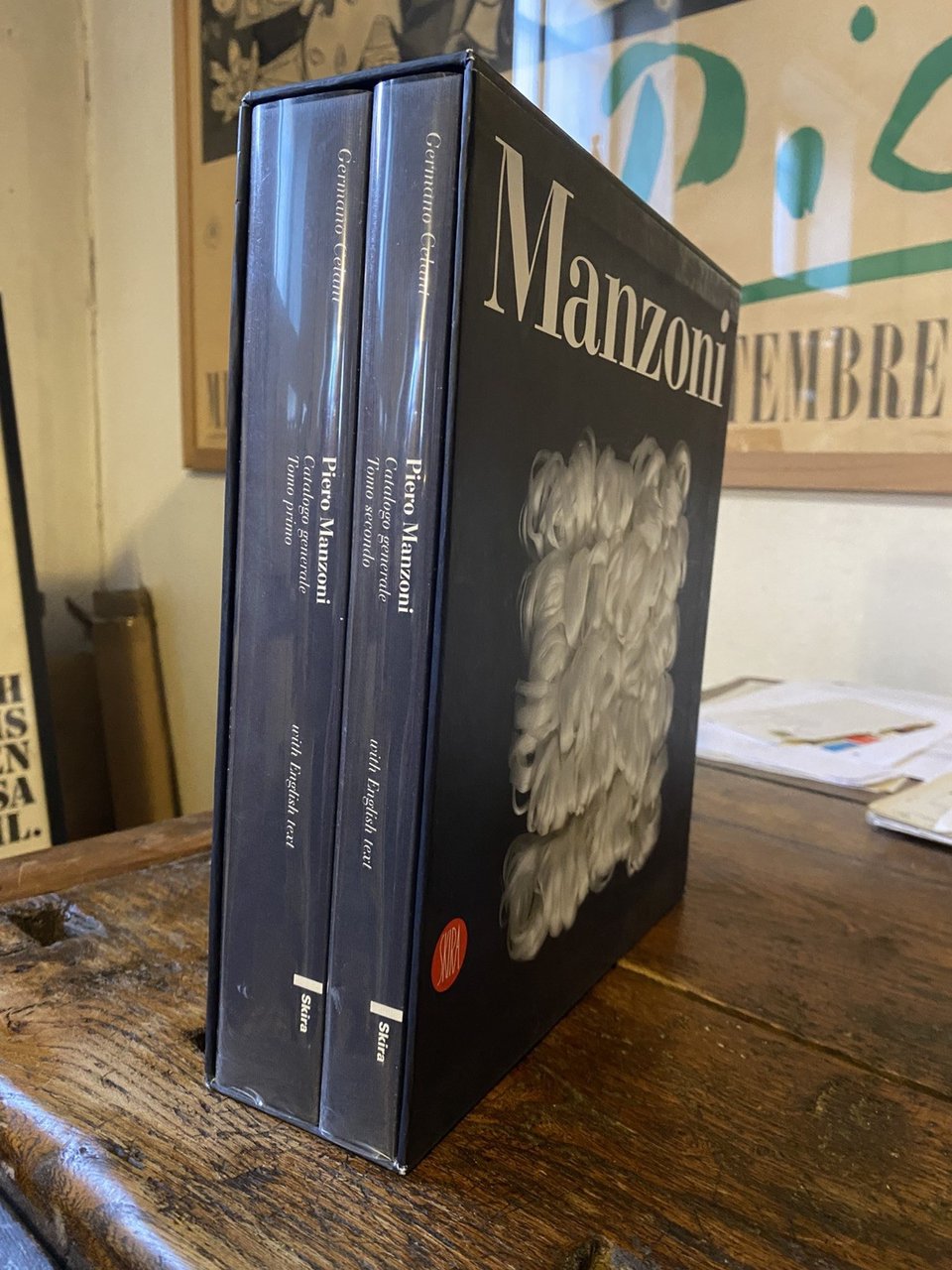 Celant Germano Piero Manzoni Catalogo generale Milano Skira 2004