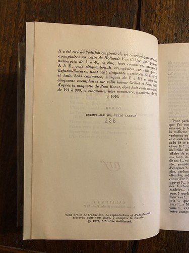 Céline Louis-Ferdinand D'un chateau l'autre Gallimard Paris 1957