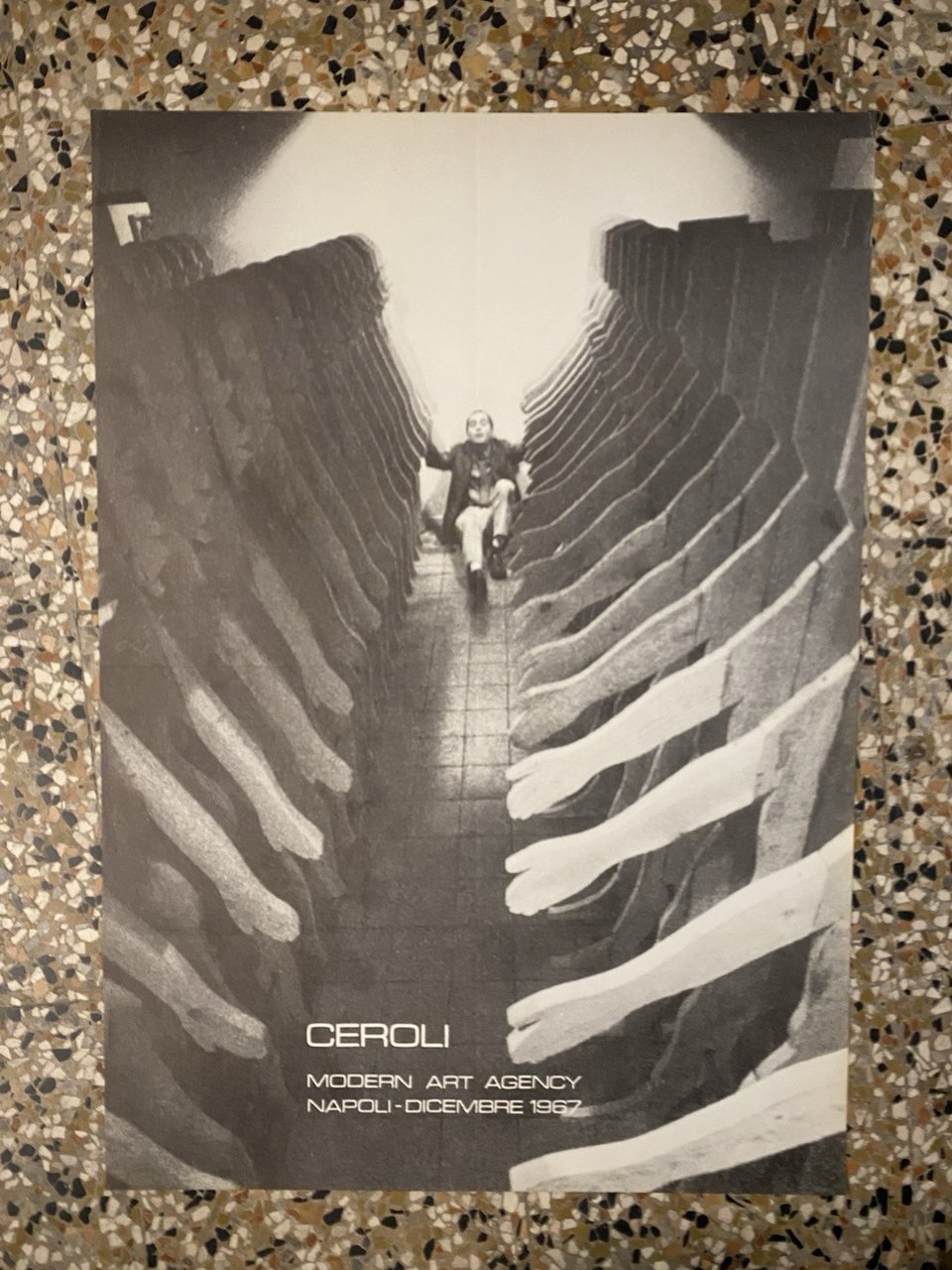 Ceroli Mario Manifesto / Poster 68 x 48 cm. Napoli …