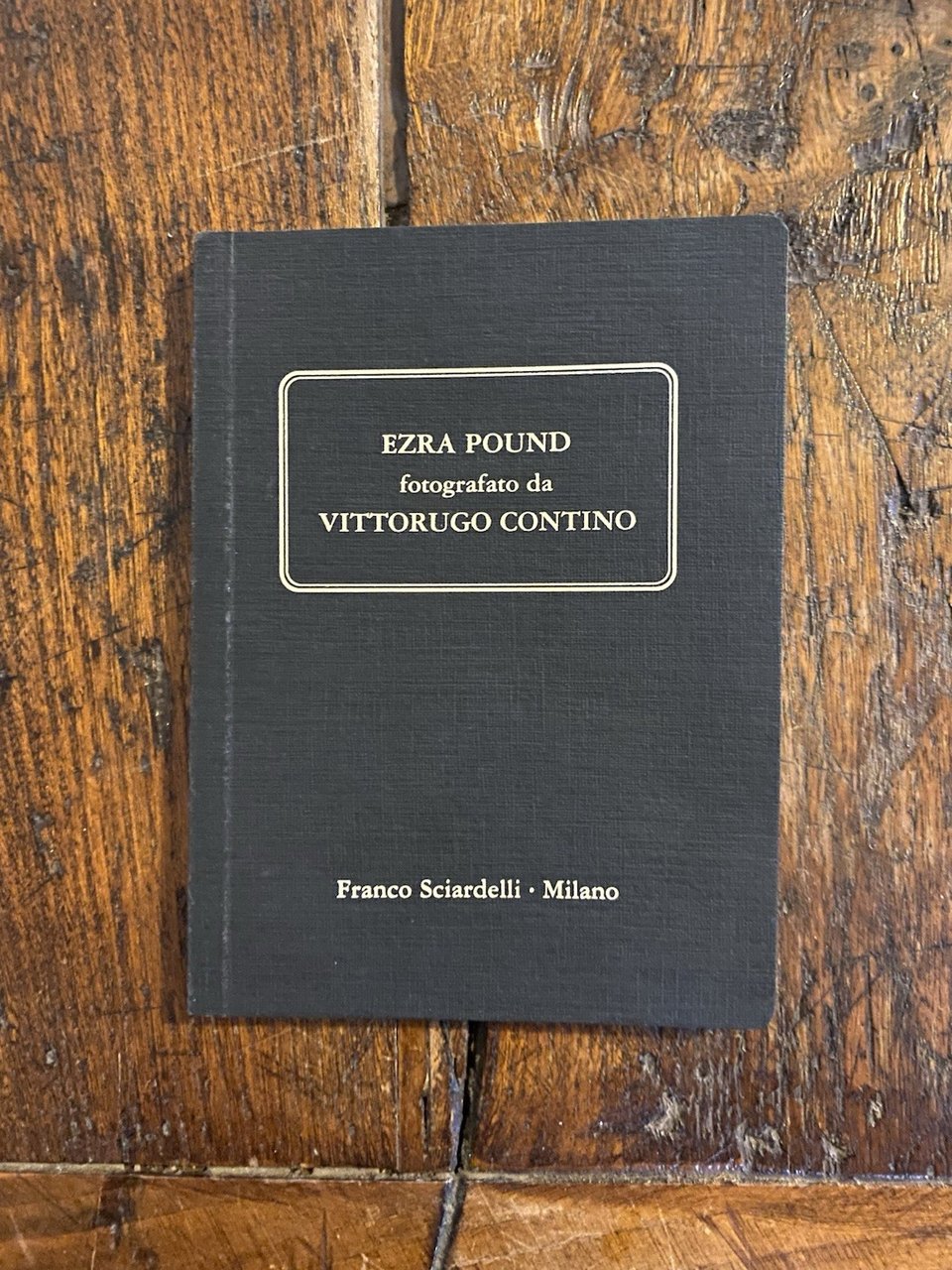 Contino Vittorugo Ezra Pound Milano Sciardelli 1996