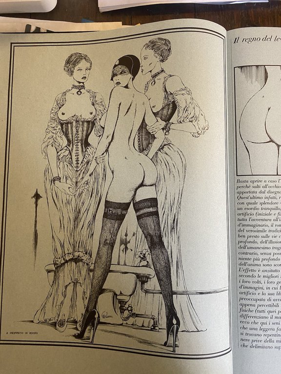 Crepax Guido Histoire d'O Milano Franco Maria Ricci 1975