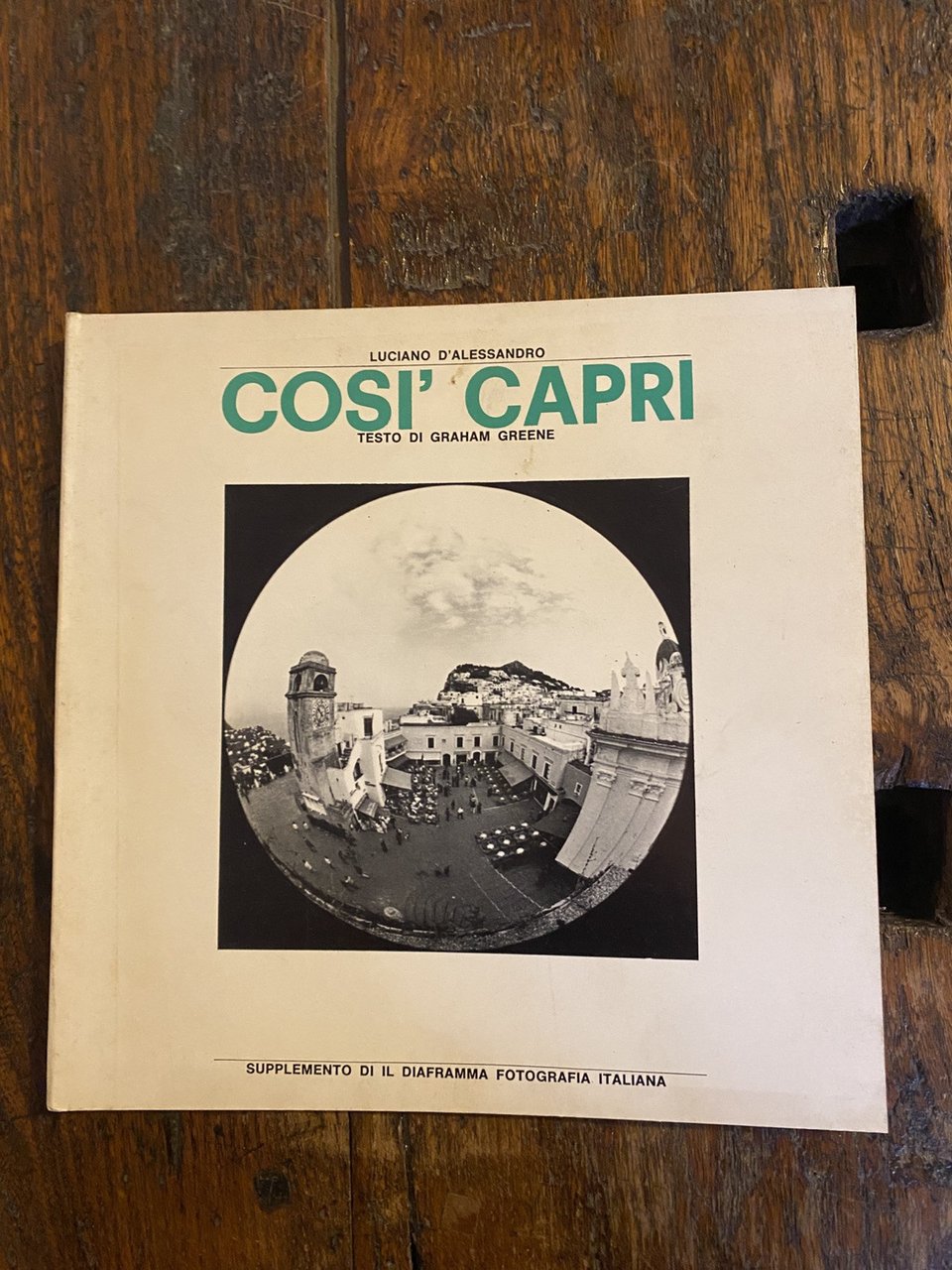 D'Alessandro Luciano Così Capri Milano Editphoto 1972