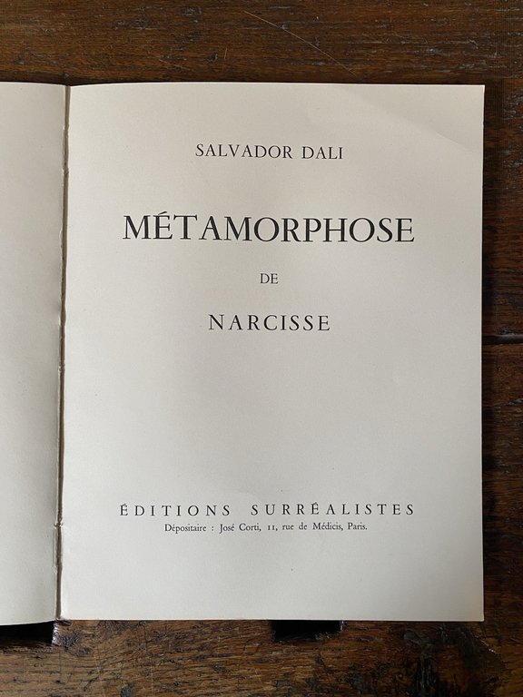 Dalì Salvador Métamorphose de Narcisse Paris Editions Surréalistes 1937 | Immagine Gallery 3