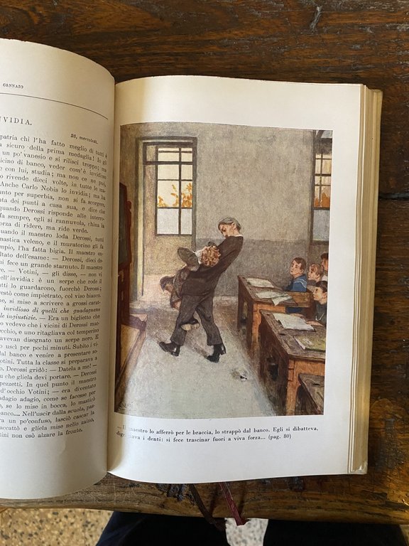 De Amics Edmondo Cuore Libro per ragazzi Milano Treves 1934