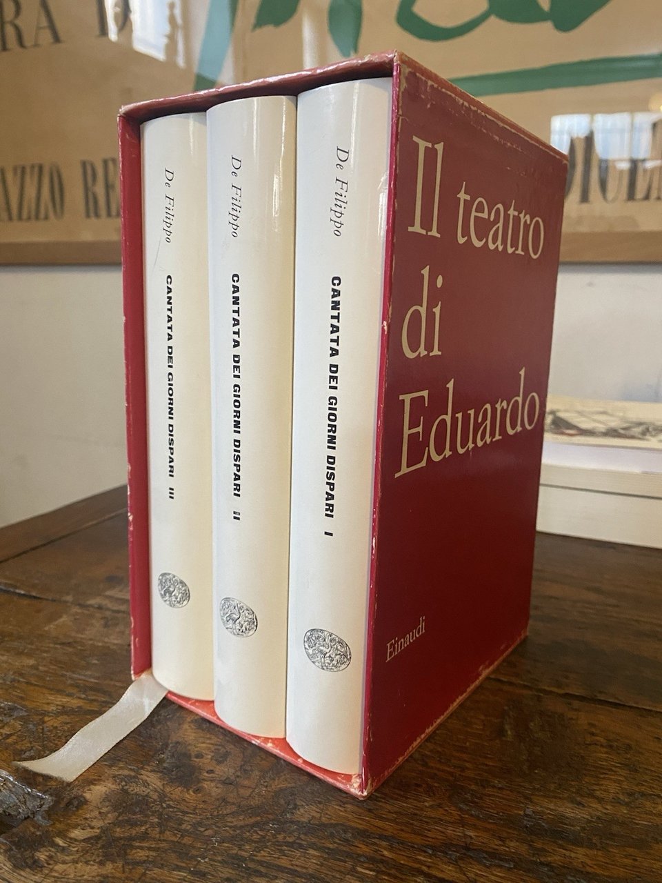 De Filippo Eduardo Cantata dei giorni dispari Torino Einaudi 1962-1966 | Immagine principale