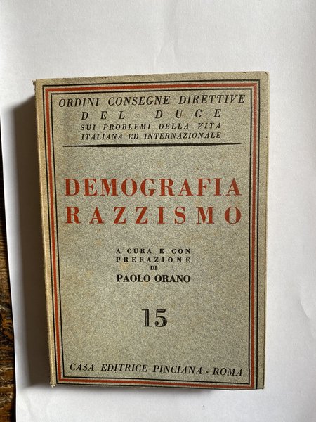 Demografia e razzismo