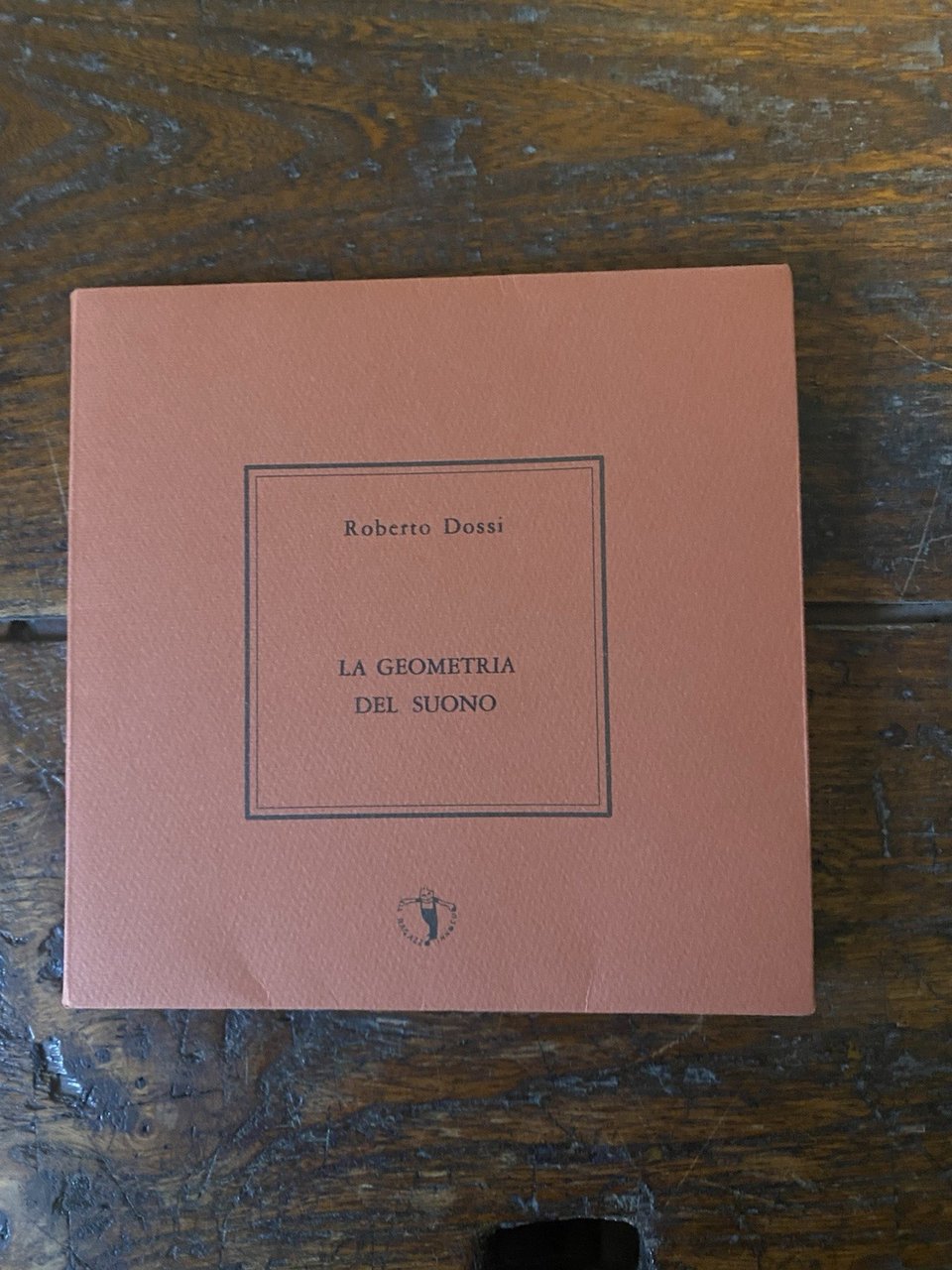 Dossi Roberto La geometria del suono Milano Il ragazzo innocuo …