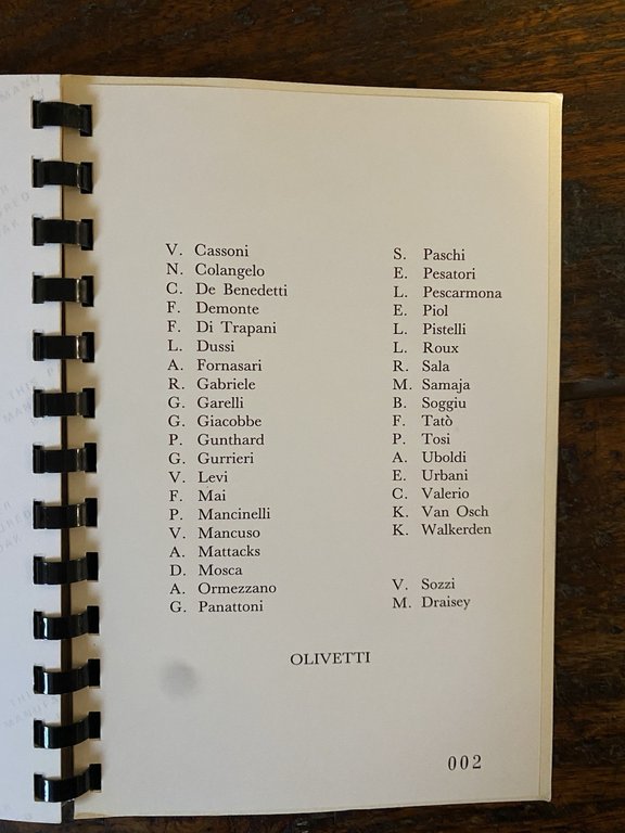 Draisey Mark Sozzi Vittorio Haslemere Gallery Olivetti 1988 | Immagine Gallery 4