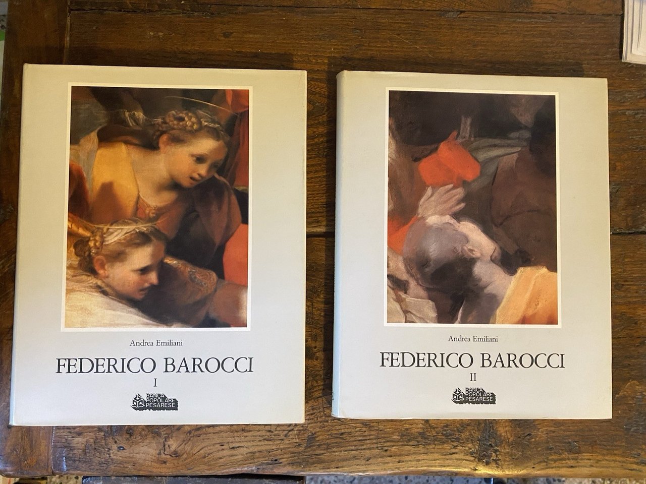 Emiliani Andrea Federico Barocci Urbino (1535-1612) Banca Popolare Pesarese 1985