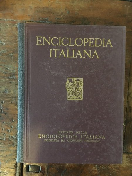 Enciclopedia italiana di scienze lettere ed arti Indici