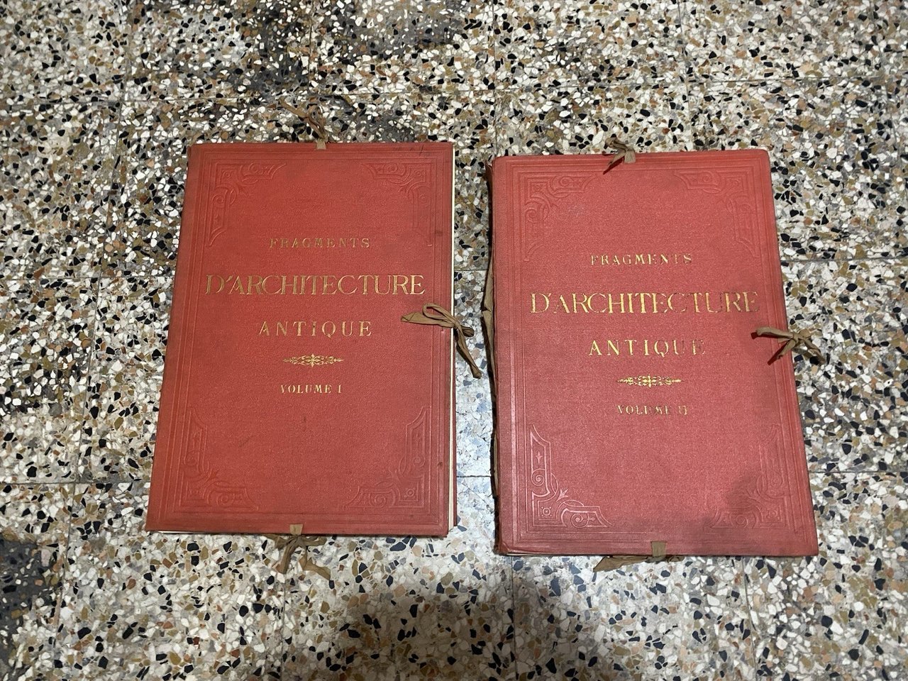 Espouy Hector a cura di, Fragments d'architecture antique Paris Massin … | Immagine principale