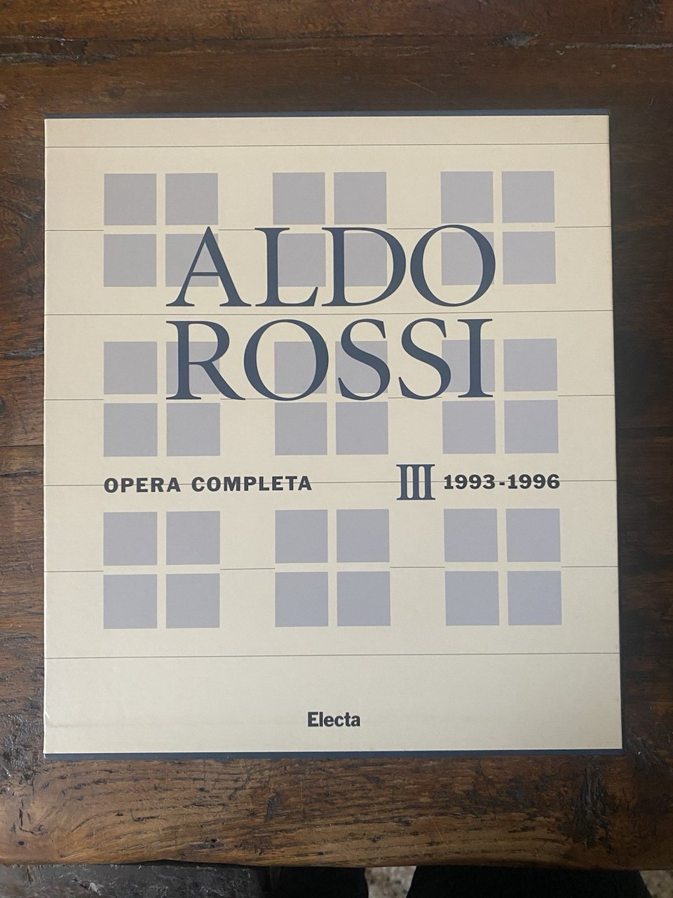 Ferlenga Alberto Aldo Rossi Opere Complete Volume III 1993-1996 Electa … | Immagine principale