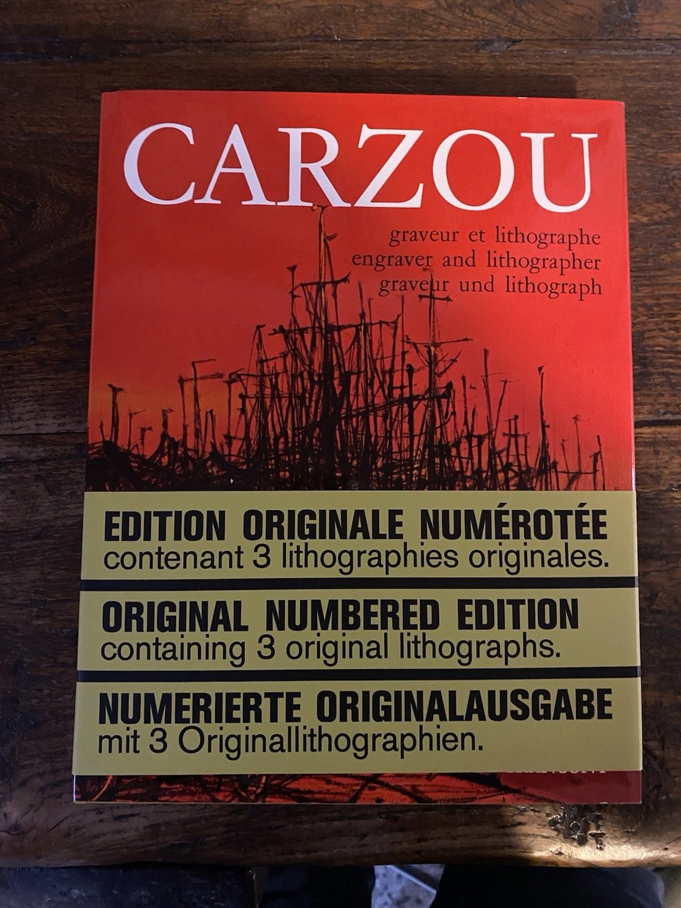 Furhange Maguy Carzou Graveur et lithographe I Paris 1971