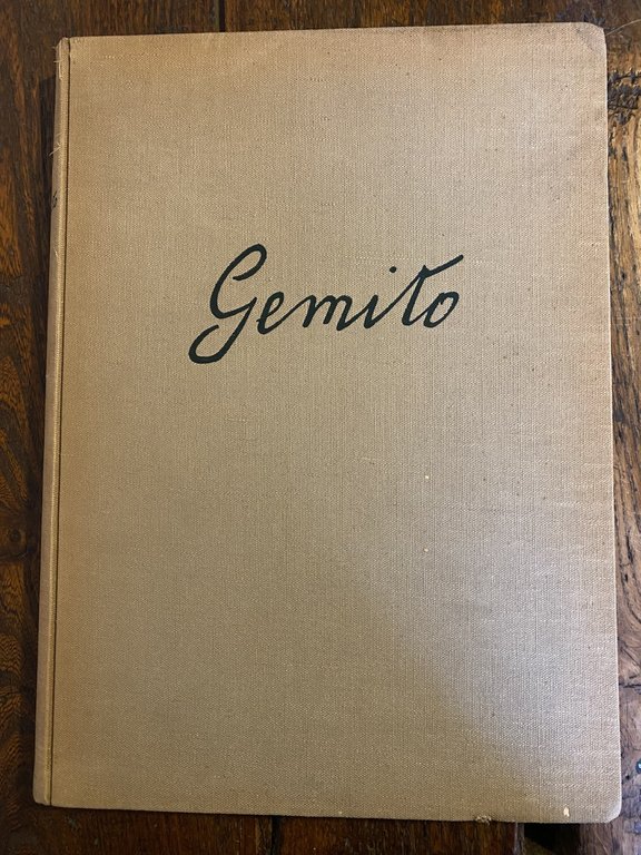 Galetti Ugo Gemito Disegni Milano Damiani 1944