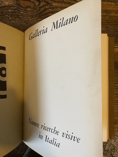 Galleria Milano Prima mostra 21 maggio 1964 trentunesima mostra 12 …