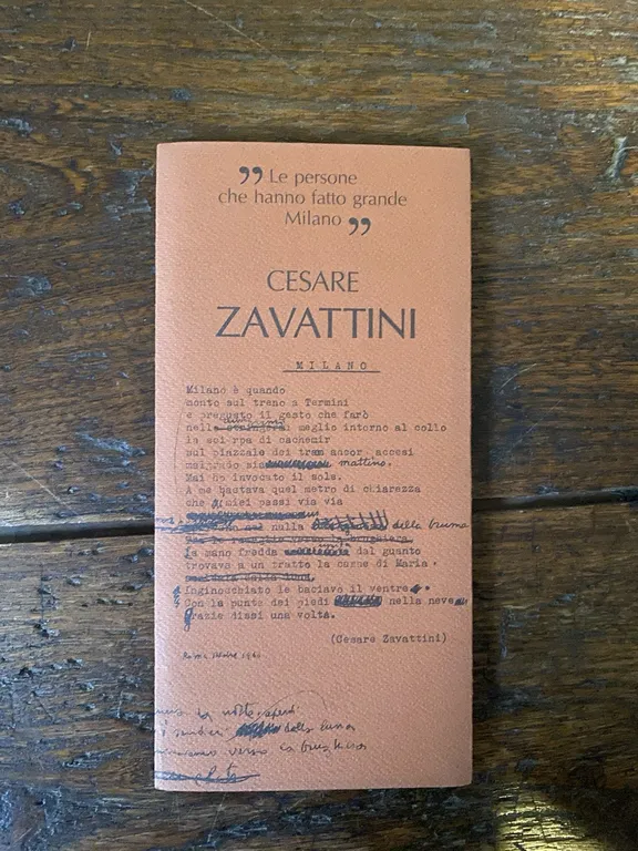 Grazzini Giovanni Cesare Zavattini Milano SIDALM 1979