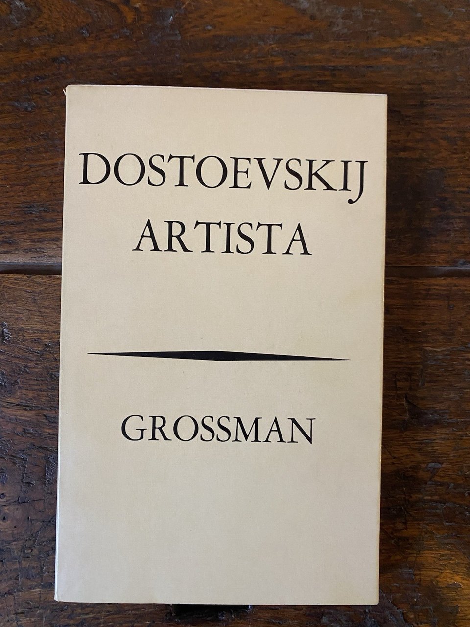 Grossman Leonid P. Dostoevskij artista Milano Bompiani 1961