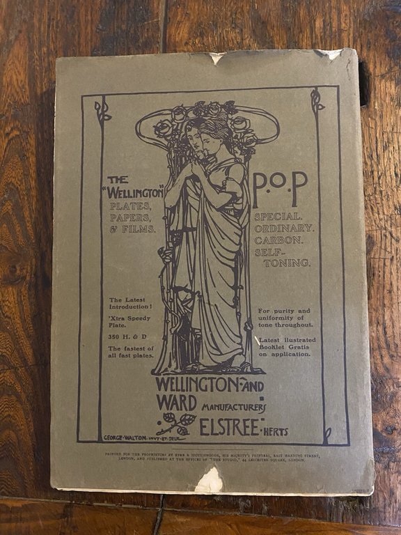 Holme Charles Colour Photography Paris The Studio 1908