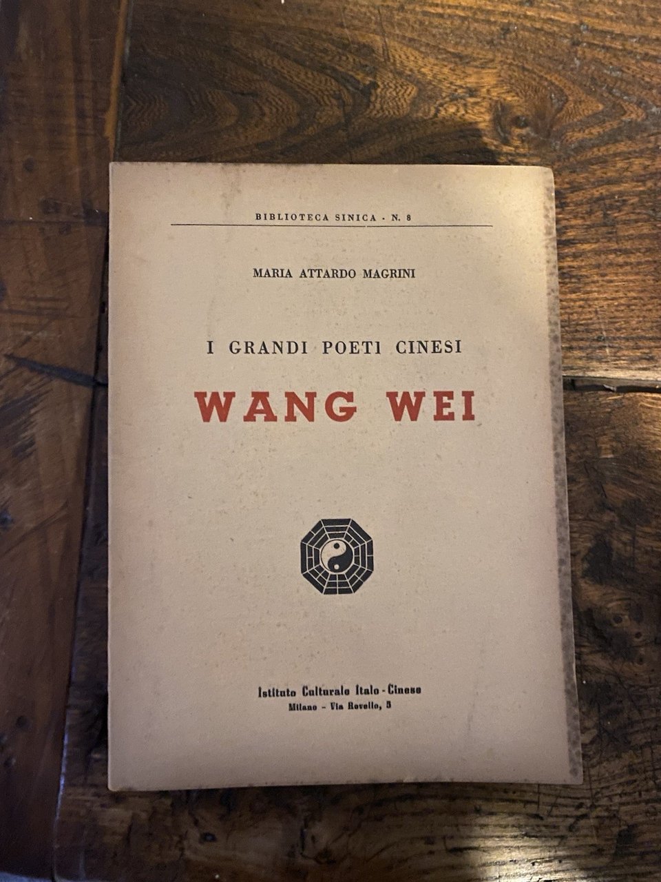 I grandi poeti cinesi Wang Wei Milano Istituto Culturale Italo-Cinese …