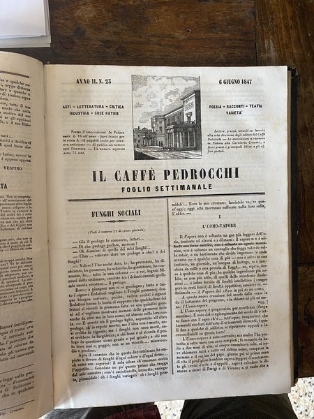 Il Caffè Pedrocchi Foglio settimanale Anno II n. 1 3 …