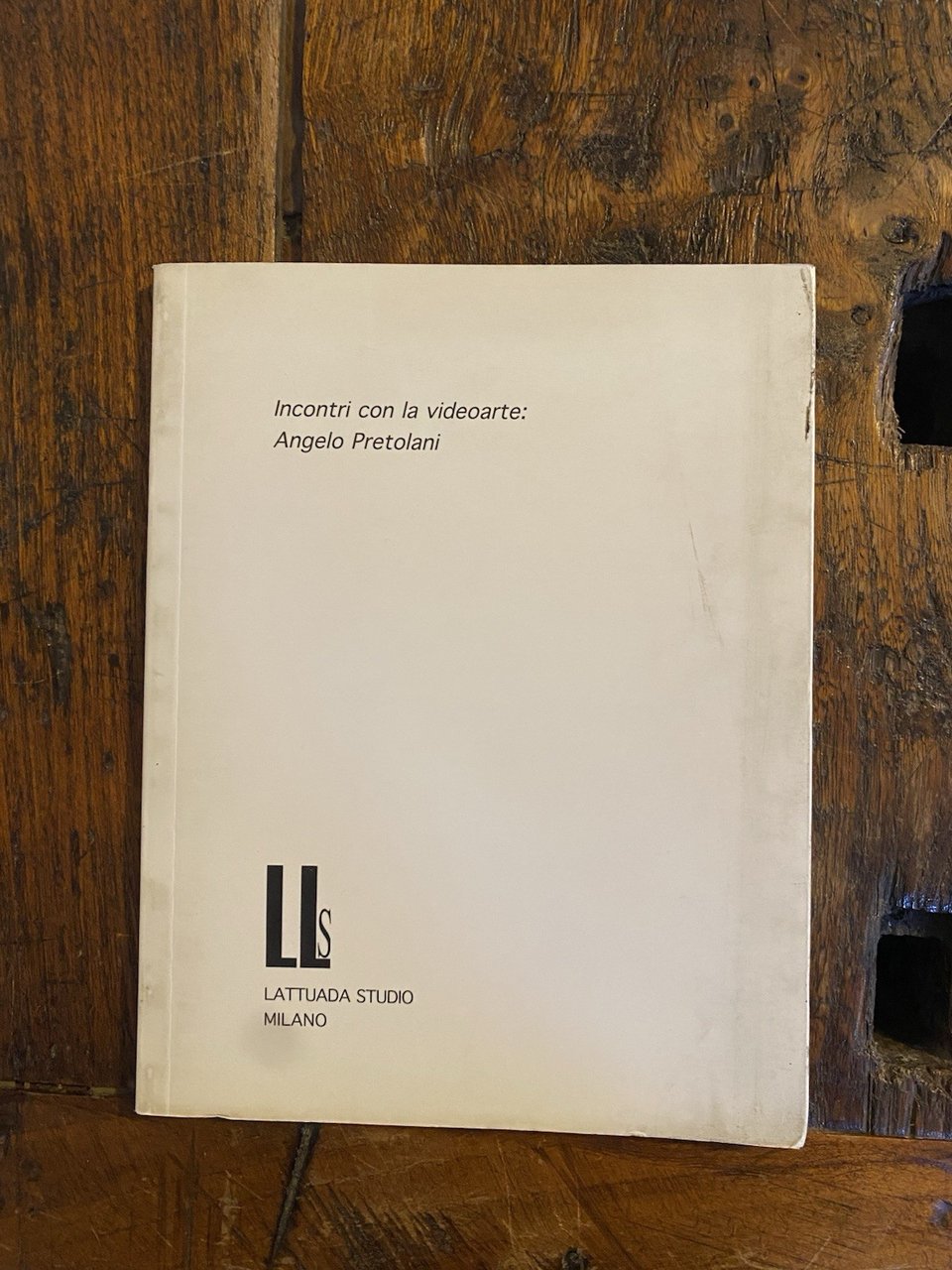 Incontri con la videoarte Angelo Pretolani The video Milano Lattuada … | Immagine principale