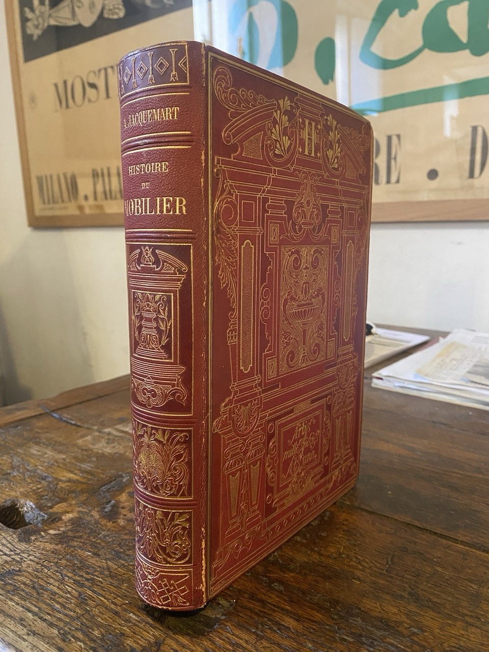 Jacquenart Albert Histoire du Mobilier Paris Librairie Hachette et C. …