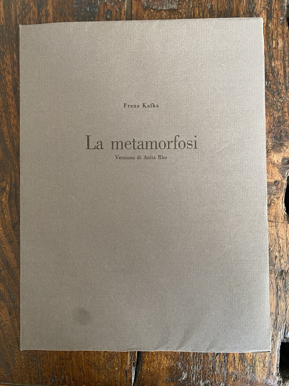 Kafka Franz La metamorfosi Urbino Istituto Statale d'arte 1970 | Immagine principale