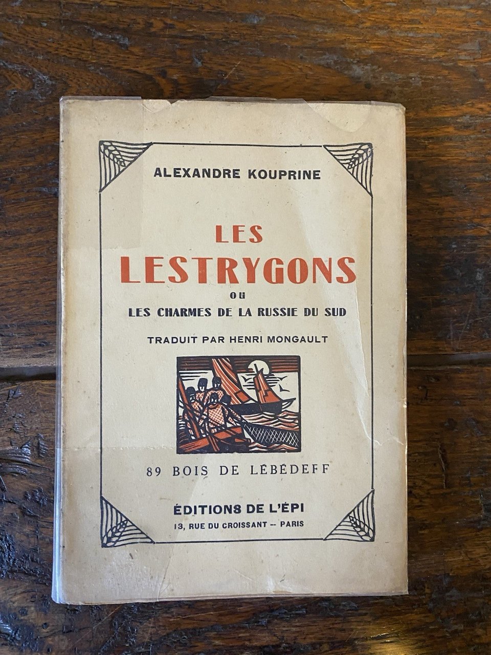 Kouprine Alexandre Les Lestrygons Paris Editions de l'Epi 1924 | Immagine principale