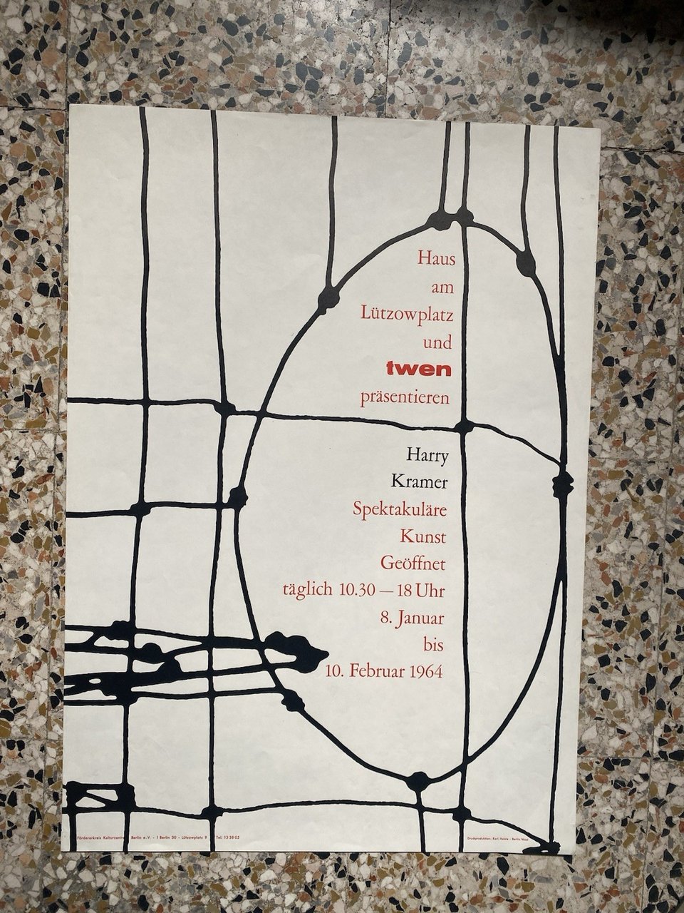 Kramer Henry Manifesto / Poster 60 x 42 cm. Berlin … | Immagine principale