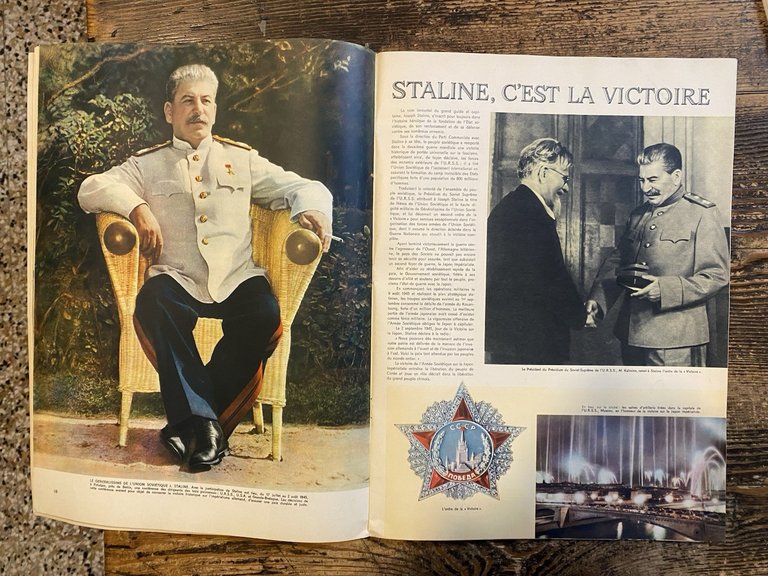 L'Union Soviétique Revue Mensuelle Illustrée N. 4 Avril 1953 Moscou …