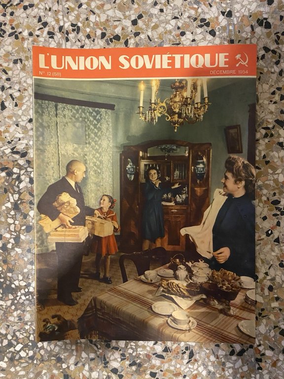 L'Union Soviétiqué Revue Mensuelle N. 1 Janvier 1954/N. 12 Décembre …