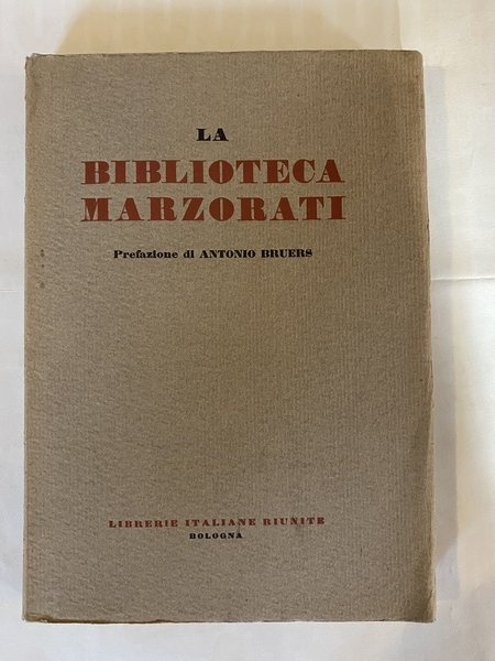 La biblioteca Marzorati