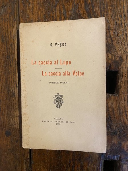 La caccia al lupo - La caccia alla volpe Bozzetti …