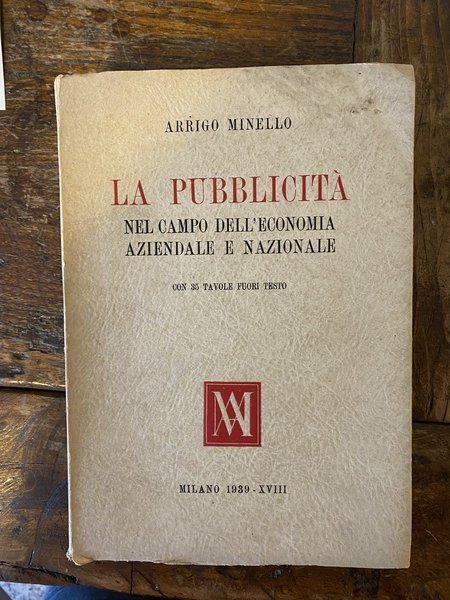 La pubblicità nel campo dell'economia aziendale e nazionale