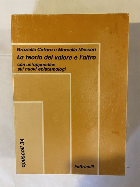 La teoria del valore e l'altro