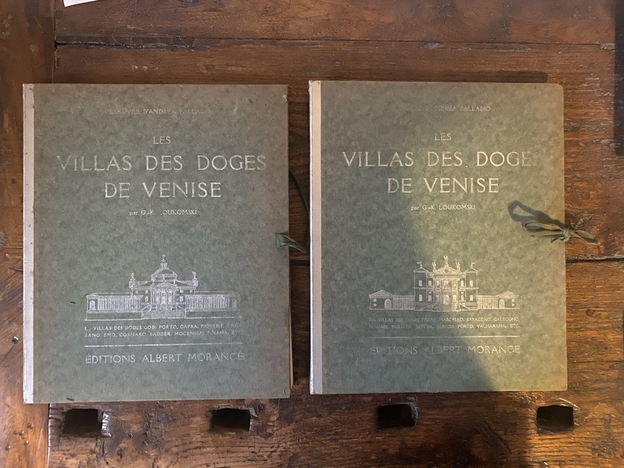 Laukamski G.-K. Les villas des Doges de Venise Paris Albert …