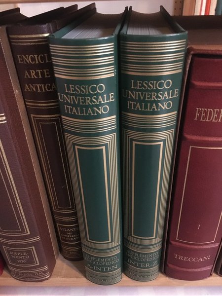 Lessico Universale Italiano Supplemento enciclopedico
