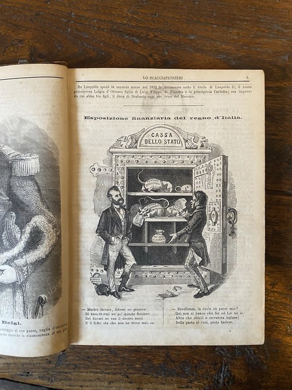 Lo scacciapensieri Giornale pittorico settimanale Anno I N. 1 /N. …