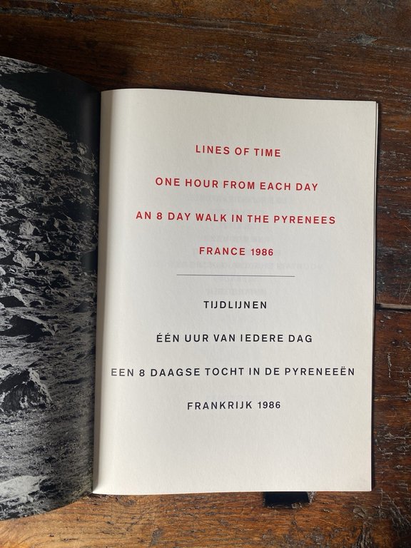 Long Richar Lines of times Tijdlijnen Amsterdam Edy de Wilde-Lezing …