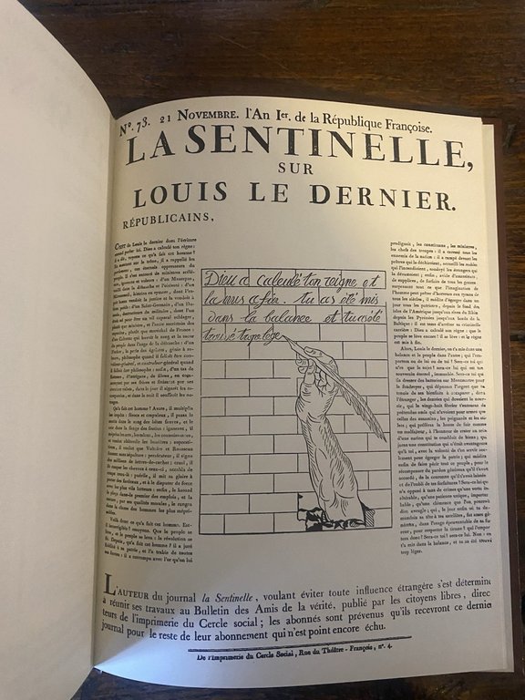Louvet J.-B. La Sentinelle 1792 Paris EDHIS 1981 | Immagine Gallery 3
