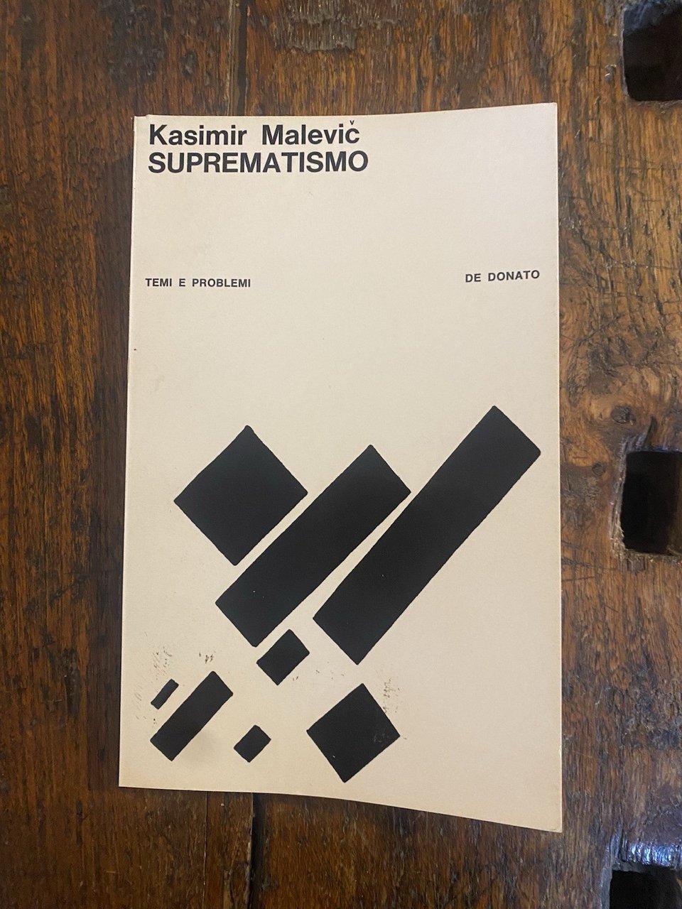 Malevic Kasimir Suprematismo Bari De Donati 1969 | Immagine principale
