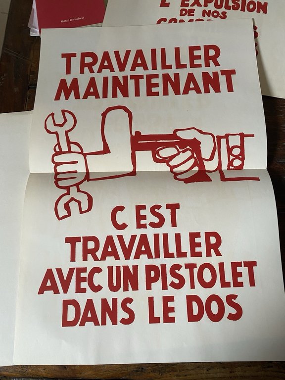 Manifesti della rivoluzione di Maggio Venezia Marsilio 1968