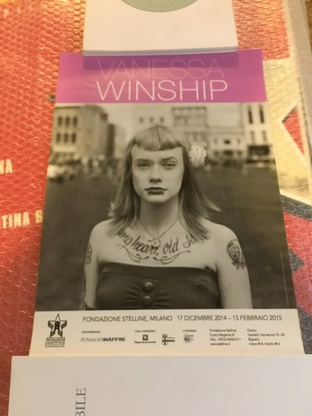 Manifesto / Poster 42 X 30 cm. dell'esposizione alla Fondazione …