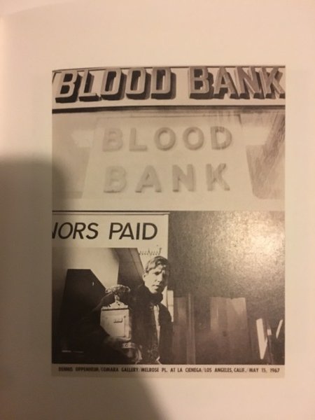 Manifesto / Poster 57 x 46 cm. dell'esposizione Blood Bank …