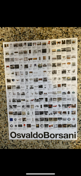 Manifesto / Poster 68 x 48 cm. dell'esposizione alla Triennale …