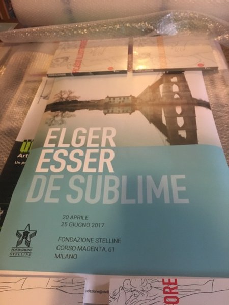 Manifesto / Poster 70 X 50 cm. dell'Esposizione De Sublime …